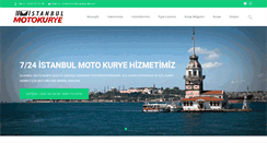 Desktop Screenshot of istanbulmotokurye.com